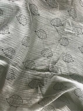 Swaddle Designs White Muslin Fitted Crib Sheet